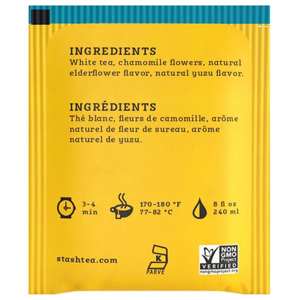 Elderflower Citrus White Tea