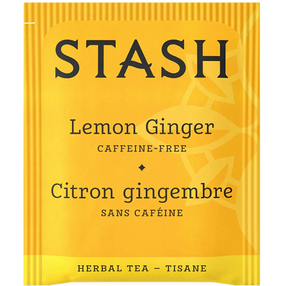 Lemon Ginger Vitality Herbal Tea